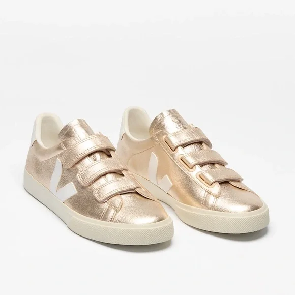 💛NWT WOMENS RECIFE LEATHER PLATINE WHITE SNEAKERS SIZE 40 - Picture 2 of 14